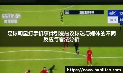 足球明星打手机事件引发热议球迷与媒体的不同反应与看法分析